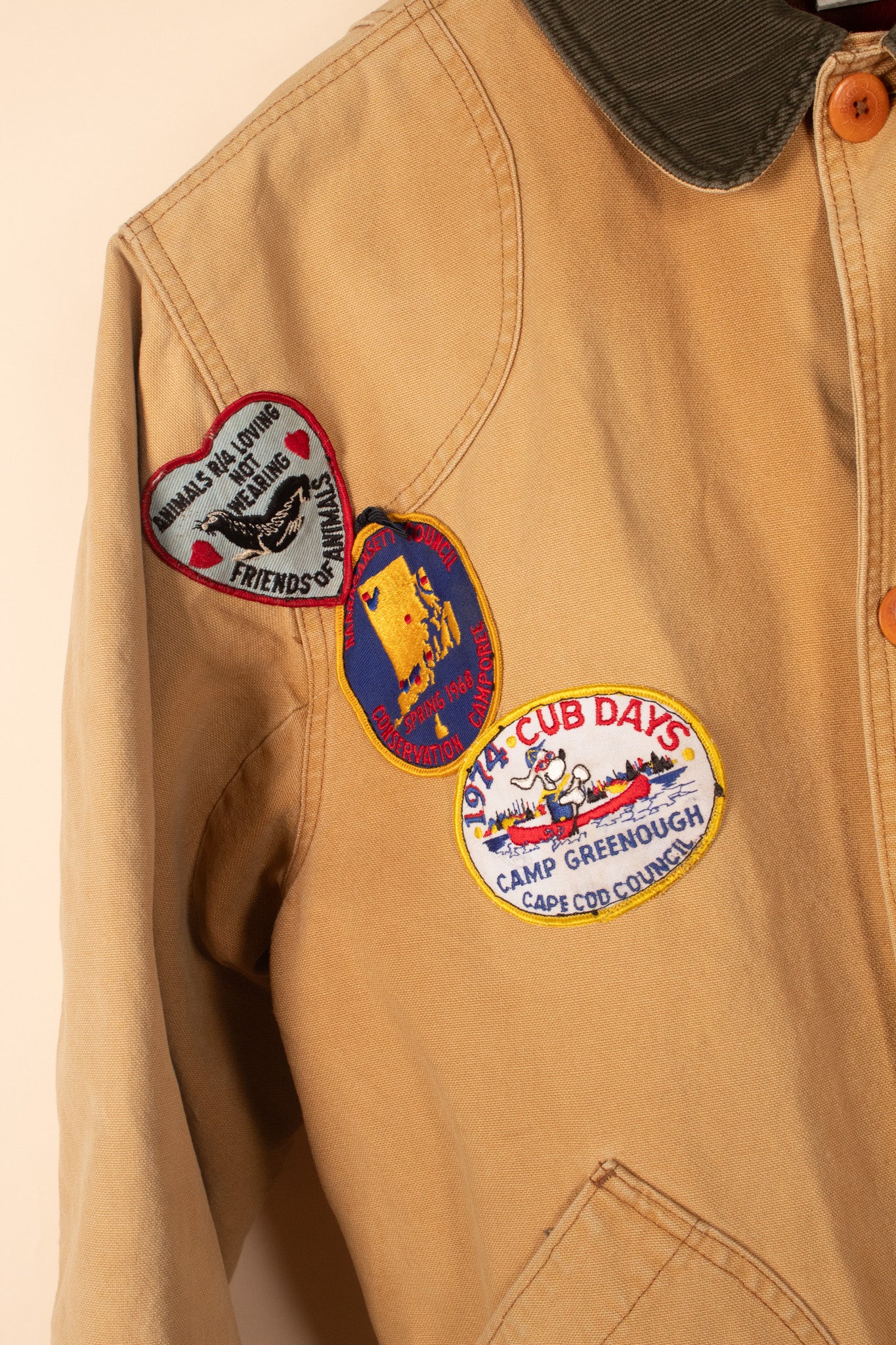 swagged up chore coat